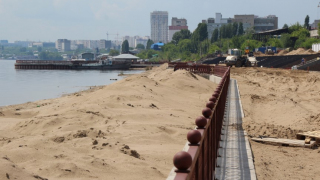 Стало известно, когда на саратовской набережной откроют пляж