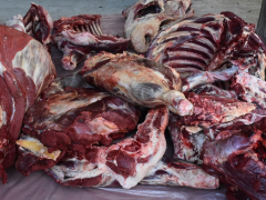 В саратовской мечети бесплатно раздавали мясо баранов и коров: мусульмане рассказали, почему им это важно