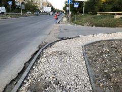Затянувшийся ремонт тротуаров в Солнечном: подрядчики ослушались чиновников