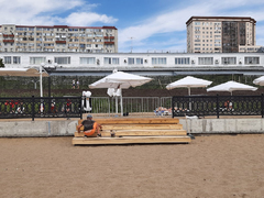 На новом саратовском пляже появятся спуски с солярия