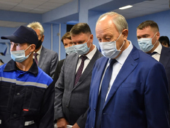 Это сейчас очень необходимо: саратовскому губернатору показали, как устанавливают унитаз