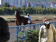 Буревестник, Уличный боец, Зверобой: перед саратовским губернатором устроили конные скачки