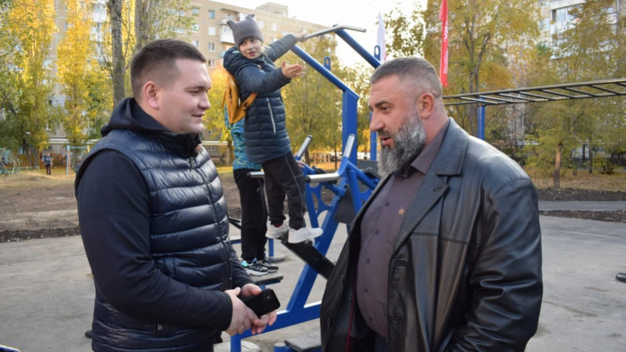Депутат Госдумы Андрей Воробьев открыл в Заводском районе еще один народный фитнес-парк