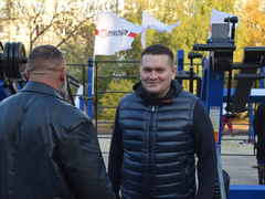 Депутат Госдумы Андрей Воробьев открыл в Заводском районе еще один народный фитнес-парк