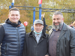 Депутат Госдумы Андрей Воробьев открыл в Заводском районе еще один народный фитнес-парк