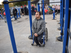 Депутат Госдумы Андрей Воробьев открыл в Заводском районе еще один народный фитнес-парк