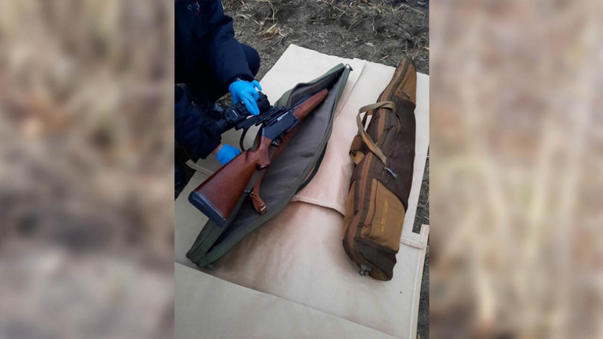 Браконьерство под Саратовом: найдены карабин и охотничий билет Валерия Рашкина