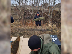 Браконьерство под Саратовом: найдены карабин и охотничий билет Валерия Рашкина
