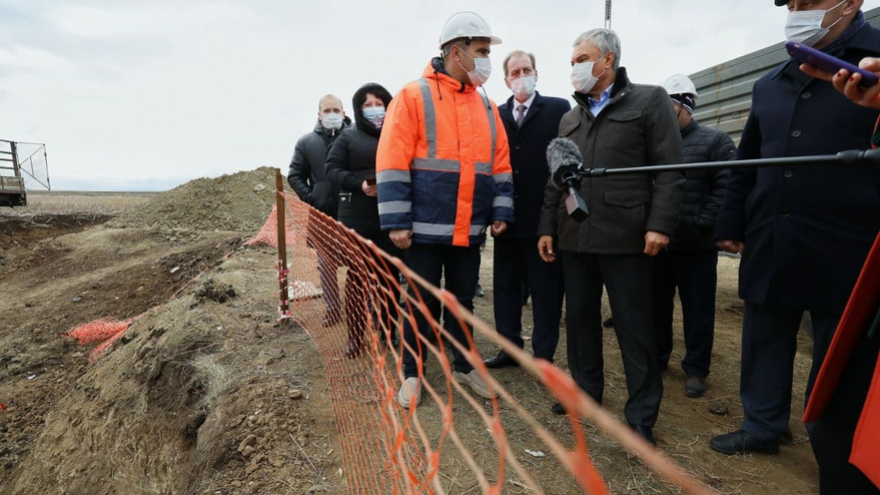 Вячеслав Володин: проблема с нехваткой воды в Сторожевке решится уже в декабре