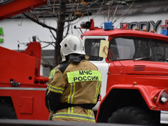 Источник: пожар в гостинице Россия начался со второго этажа, рассматривается версия о поджоге