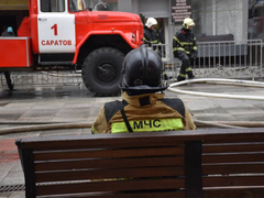 Источник: пожар в гостинице Россия начался со второго этажа, рассматривается версия о поджоге