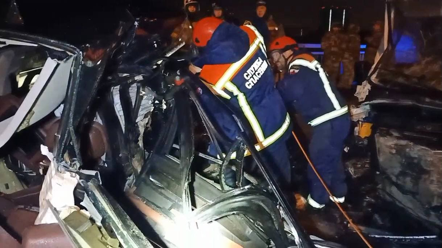 В ДТП на мосту Саратов-Энгельс погибли три человека