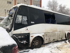 ДТП с автобусом в Саратове: разбиты 7 машин, число пострадавших выросло до 8