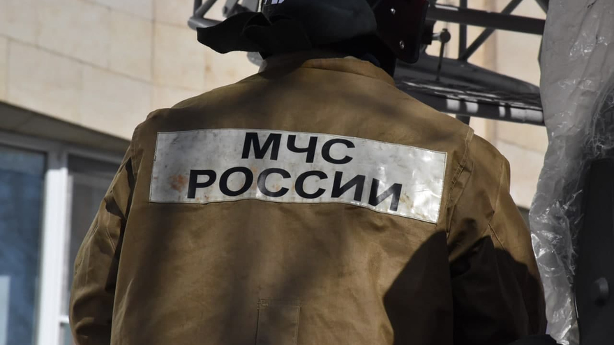 На крупном пожаре на турбазе в Энгельсе сгорели кафе и беседка
