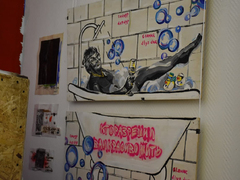 Соединил этическое и эстетическое: в Саратов привезли подлинники Бэнкси