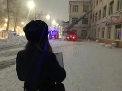 Следователи назвали предварительную причину пожара в саратовской школе № 18