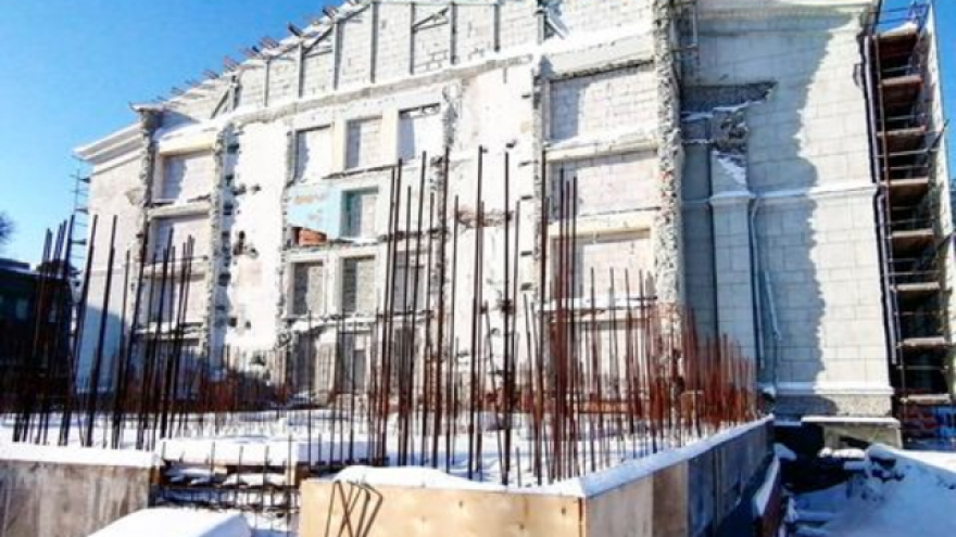 В Саратове реконструкция Театра оперы и балета будет продолжаться и в новогодние каникулы