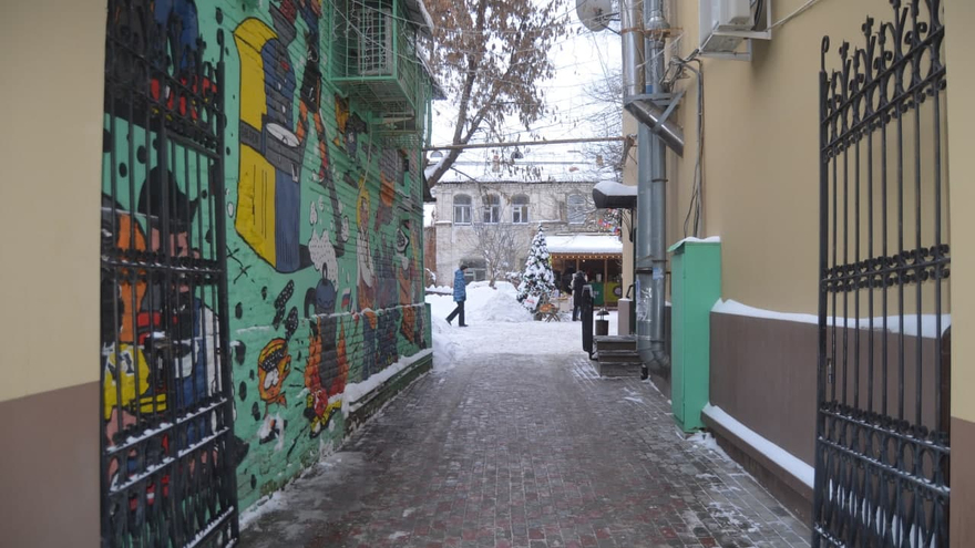 В центре Саратова прохожих угощали малиновой водкой, икрой и чипсами из кокоса