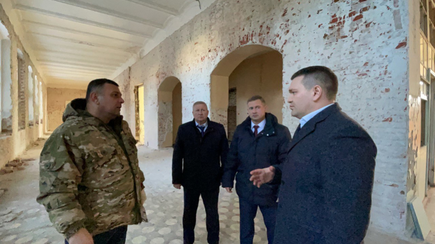 Депутат Госдумы Андрей Воробьев о реконструкции памятника архитектуры в Аткарске: Все работы должны быть завершены в этом году