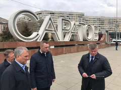 Реконструкция набережной в Саратове. Вячеслав Володин раскритиковал чиновников, мэр пригрозил увольнением