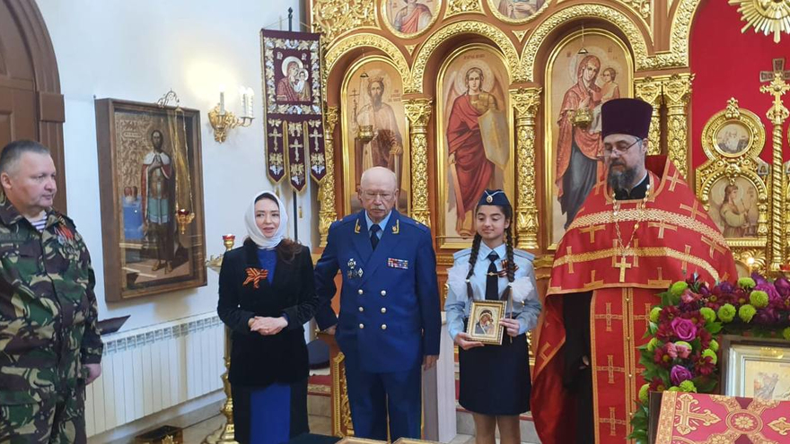 Имя погибшего на Донбассе солдата увековечили на Стене памяти в Саратове