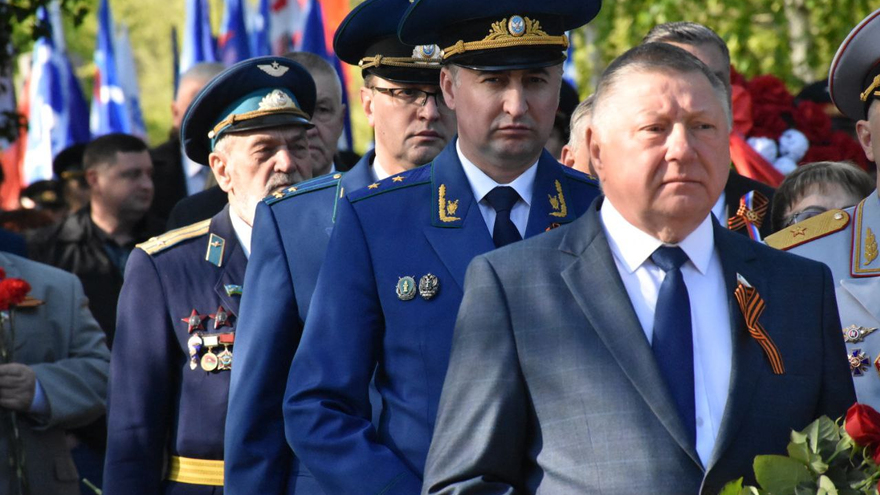 На Воскресенском кладбище почтили память погибших защитников Отечества