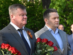На Воскресенском кладбище почтили память погибших защитников Отечества