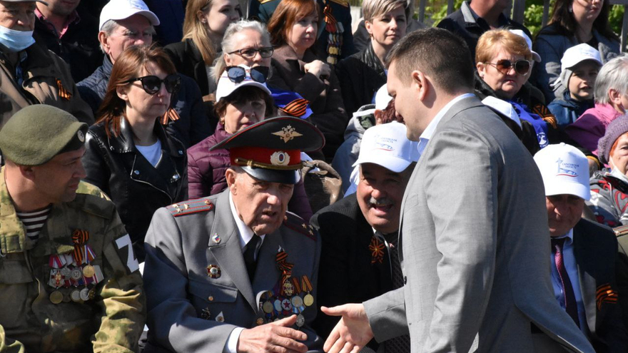В Саратове состоялся Парад Победы (фоторепортаж)