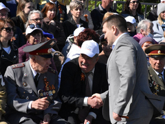 В Саратове состоялся Парад Победы (фоторепортаж)