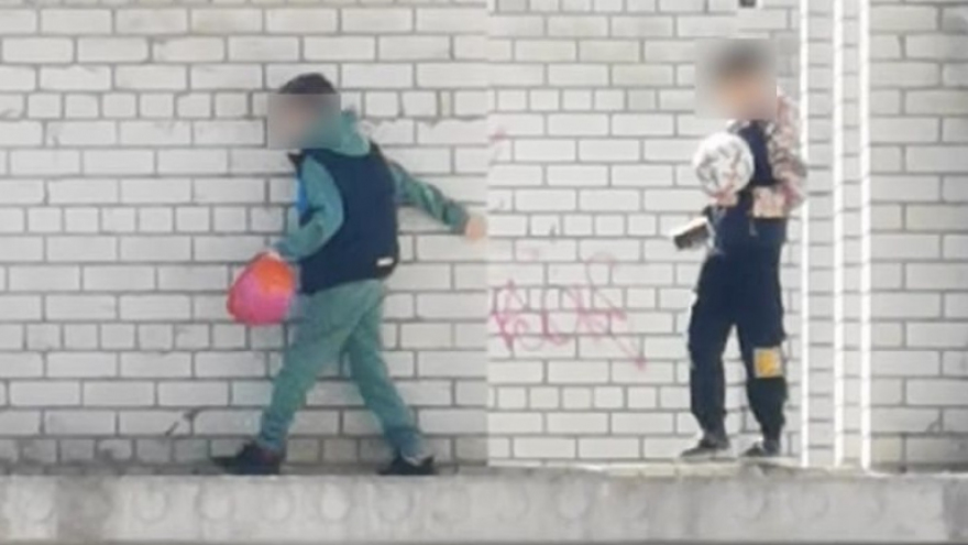 На долгострое в Юбилейном снова заметили подростков