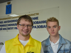 В Саратове устроили битву роботов-сумоистов
