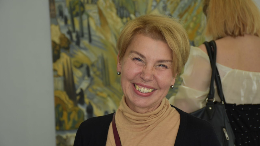 На выставке Святой Афон саратовский депутат рассказала, почему важно общаться с монахами
