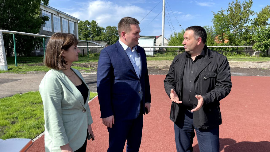 В Ртищеве готовят к открытию городской стадион