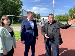В Ртищеве готовят к открытию городской стадион