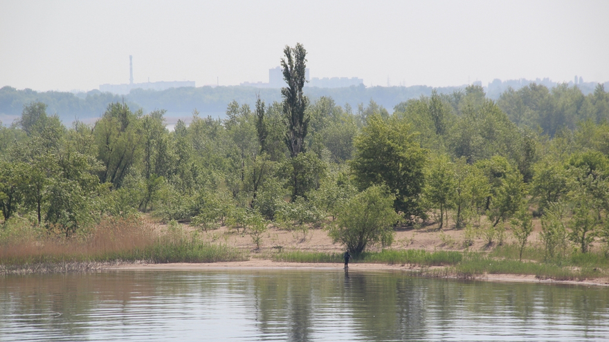 Саратовцы открыли купальный сезон на Городских песках и нелегальном пляже под мостом