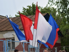 Саратовские спортсмены плавали на драконах по Сазанке