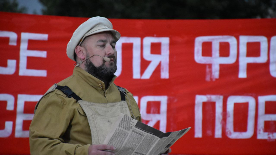 В Саратове стелу Город трудовой доблести открыли под песню Олега Газманова