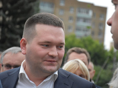 В Саратове стелу Город трудовой доблести открыли под песню Олега Газманова
