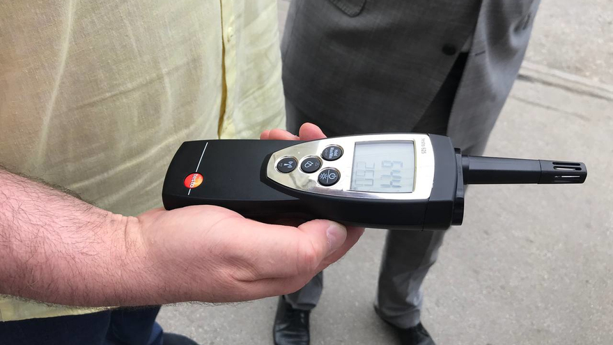 Чиновники измерили температуру воздуха в саратовских автобусах и не нашли нарушений
