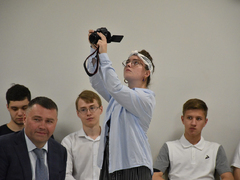 Студентка пообещала Роману Бусаргину рвать и кусать ради побед на форуме iВолга-2022
