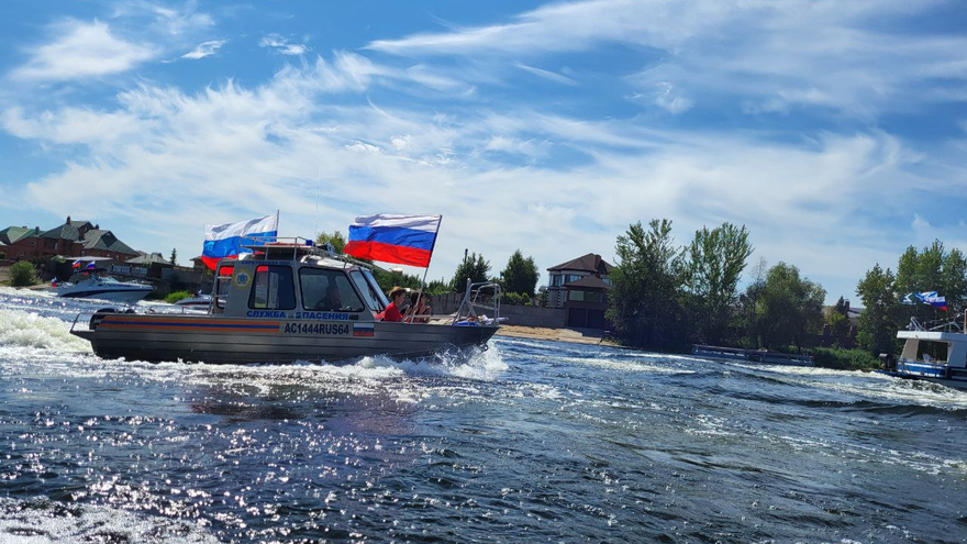 В Саратовской области прошел парад катеров