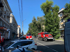 В центре Саратова второй раз за лето горит 80-летний дом-памятник