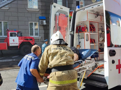 В центре Саратова второй раз за лето горит 80-летний дом-памятник