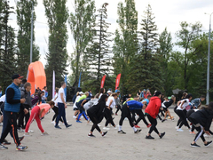 В марафоне Умного города соревновались чиновники и профессиональные спортсмены 