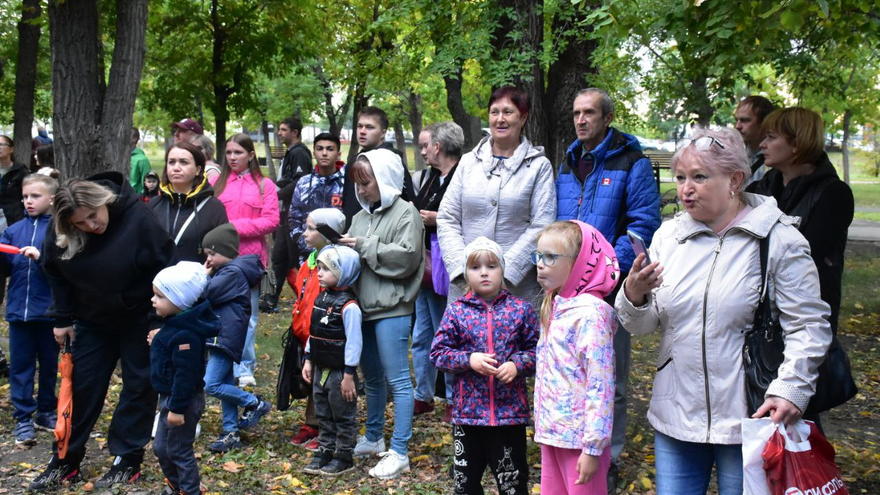 В Заводском районе открыли уличную площадку для любителей бокса