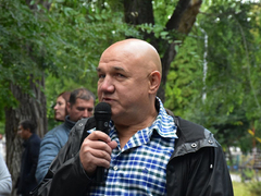 В Заводском районе открыли уличную площадку для любителей бокса