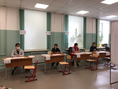Выборы. Секретари комиссий в Саратове отметили хорошее настроение у избирателей (фоторепортаж)
