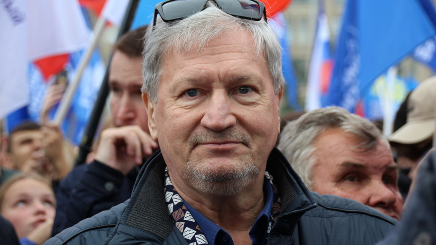 В центре Саратова прошел патриотический митинг