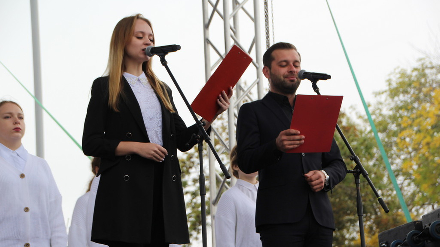 В центре Саратова прошел патриотический митинг
