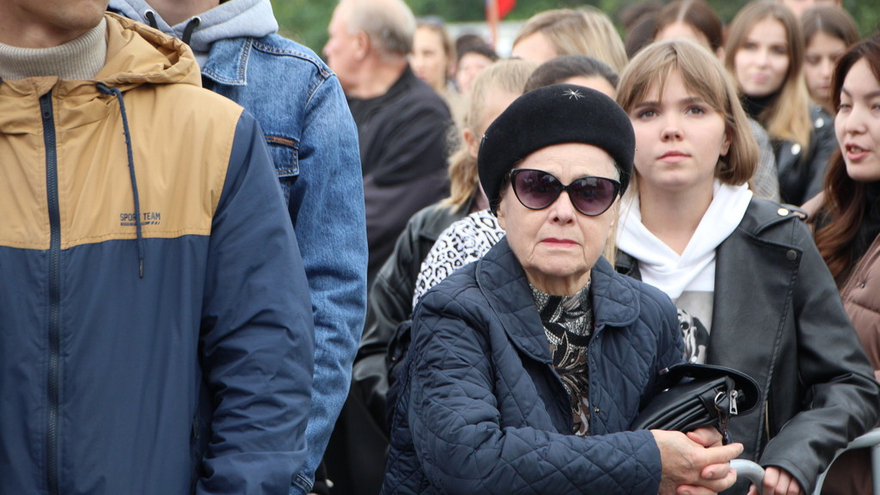 В центре Саратова прошел патриотический митинг